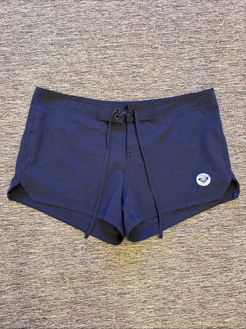Roxy Dark Navy Swim Board Shorts with Drawstring